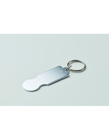 Portachiavi con gettone per car