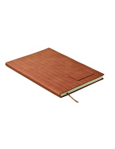 Notebook A5 in PU fumé
