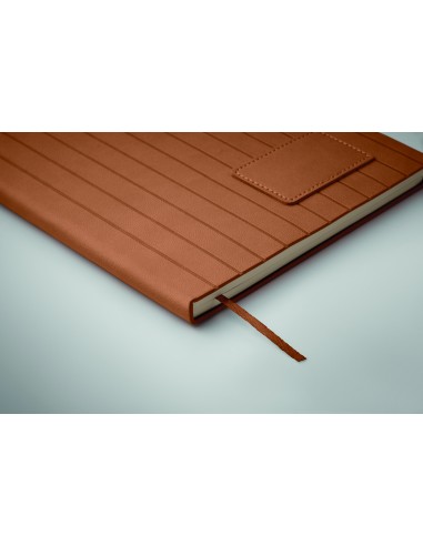 Notebook A5 in PU fumé