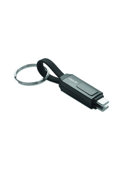 Portachiavi c/cavo di ricarica