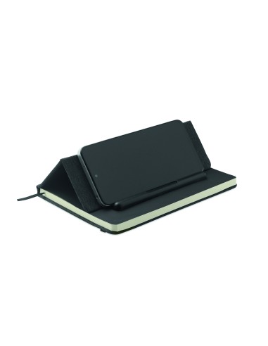 Notebook A5 con porta telefono