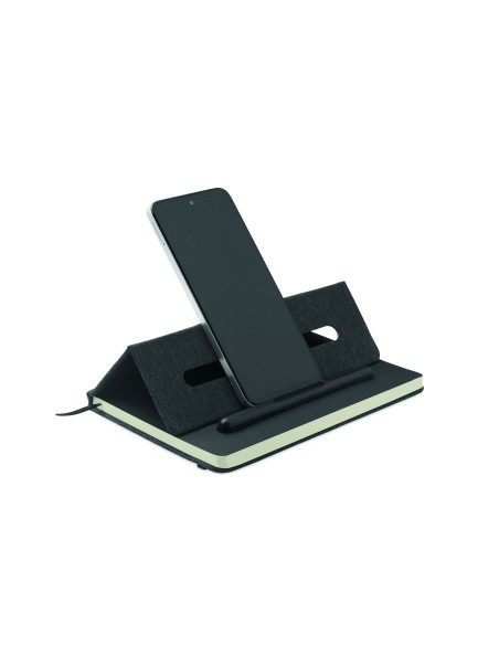 Notebook A5 con porta telefono