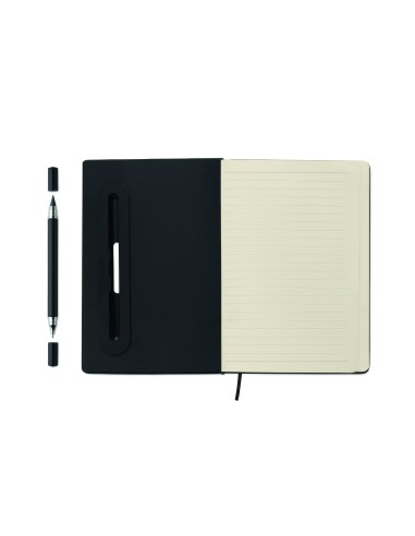 Notebook A5 con porta telefono