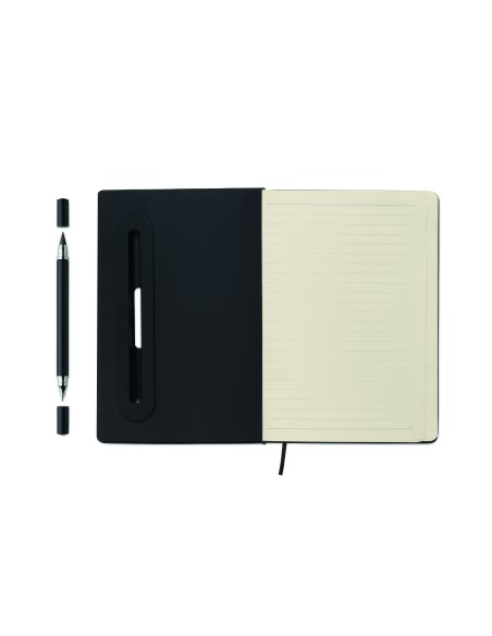 Notebook A5 con porta telefono