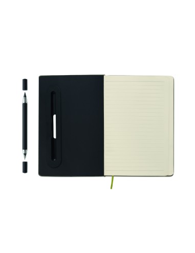 Notebook A5 con porta telefono