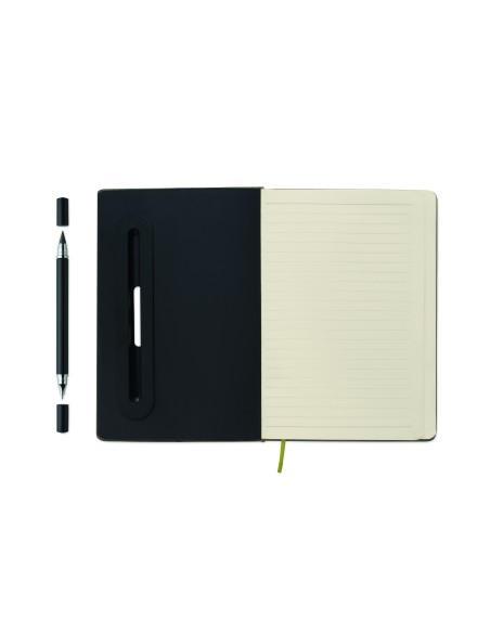 Notebook A5 con porta telefono