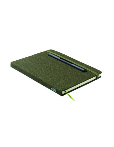 Notebook A5 con porta telefono