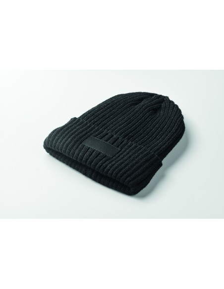 Berretto in maglia c/bordino