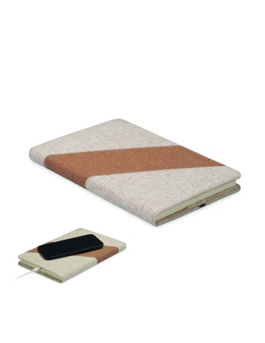 Notebook A5 con caricatore da 1