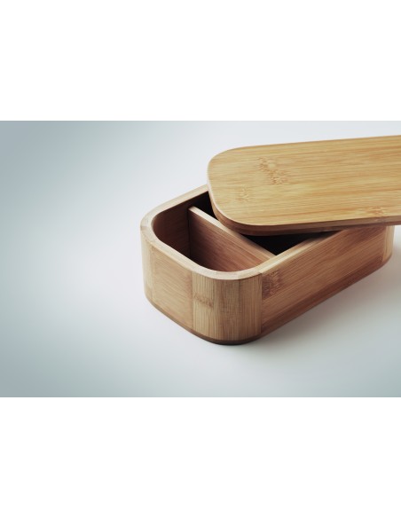 Portapranzo in bamboo. 1000ml