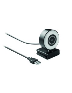 Webcam HD1080P e luce ad anello