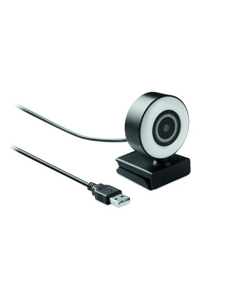 Webcam HD1080P e luce ad anello