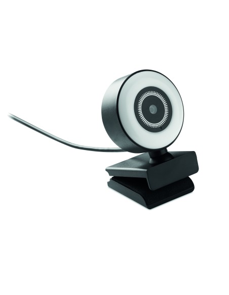 Webcam HD1080P e luce ad anello