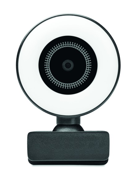 Webcam HD1080P e luce ad anello