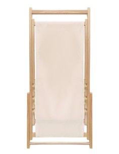 Sedia da spiaggia in legno