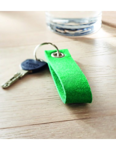 Portachiavi in feltro RPET