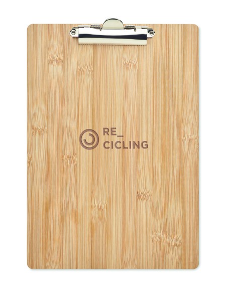 Cartellina per appunti in bamboo