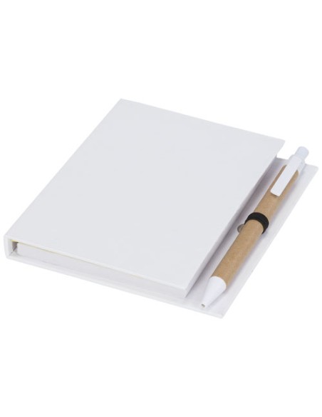 Blocco note con penna Colours