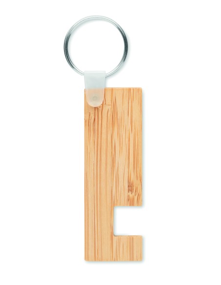 Supporto in bamboo e portachiav