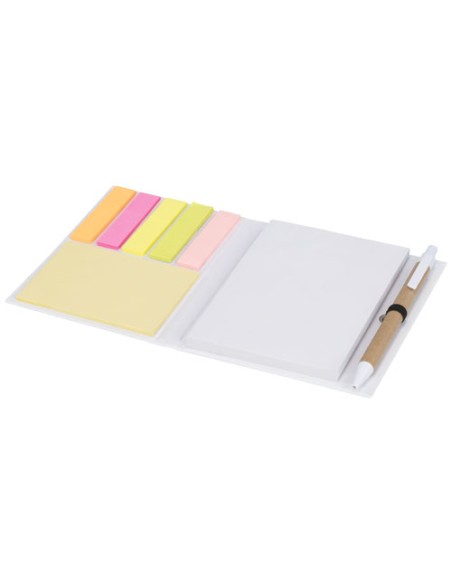 Blocco note con penna Colours