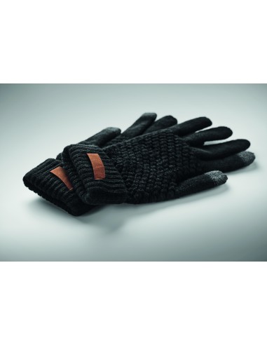 Guanti tattili in Rpet