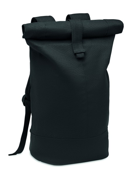 Zaino in tela lavata Rolltop