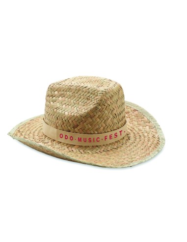 Cappello cowboy in paglia