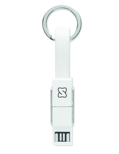 Portachiavi con cavo di carica