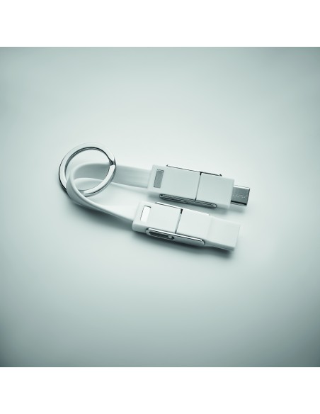Portachiavi con cavo di carica