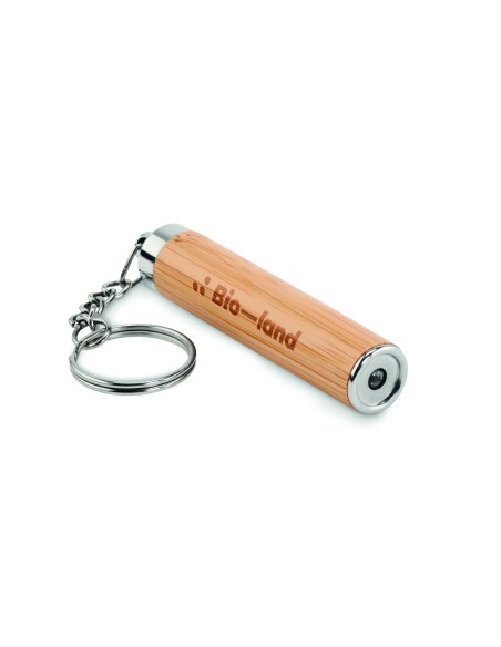 Mini torcia con portachiavi