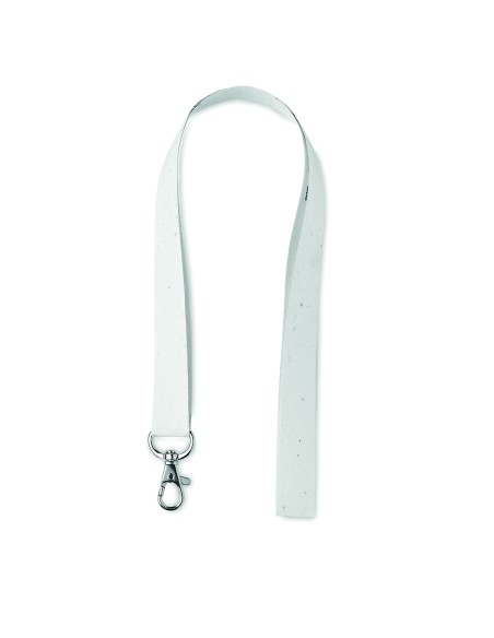 Lanyard in carta, con gancio