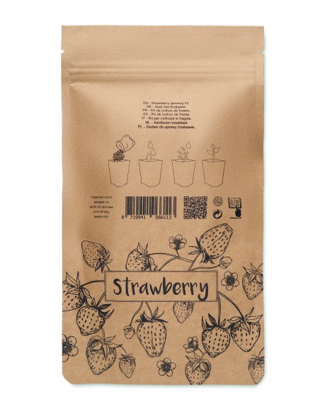 Kit per coltivare le fragole