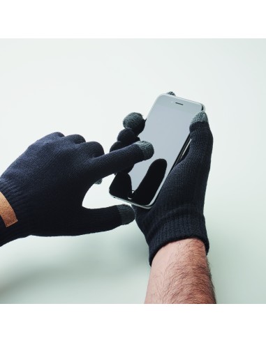 Guanti tattili in RPET