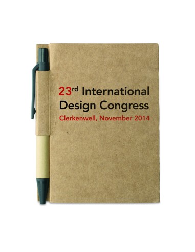 Quaderno in cartone riciclato