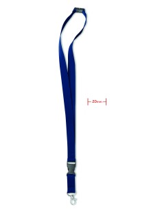 Lanyard con moschettone
