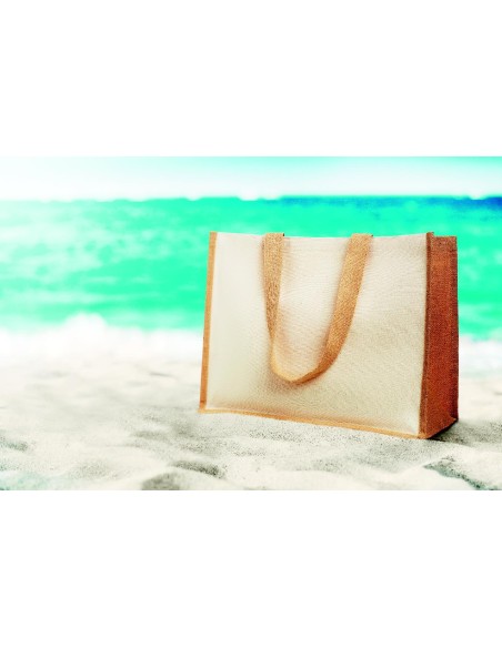 Shopper in juta e tela