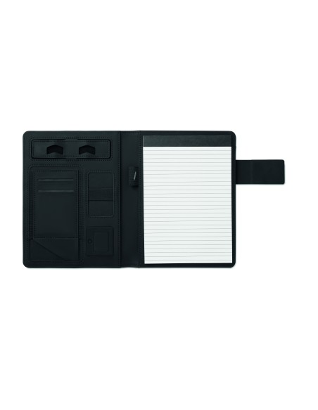 Porta blocco A5 con powerbank