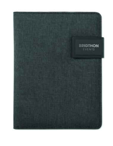 Porta blocco A5 con powerbank