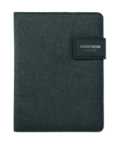 Porta blocco A5 con powerbank