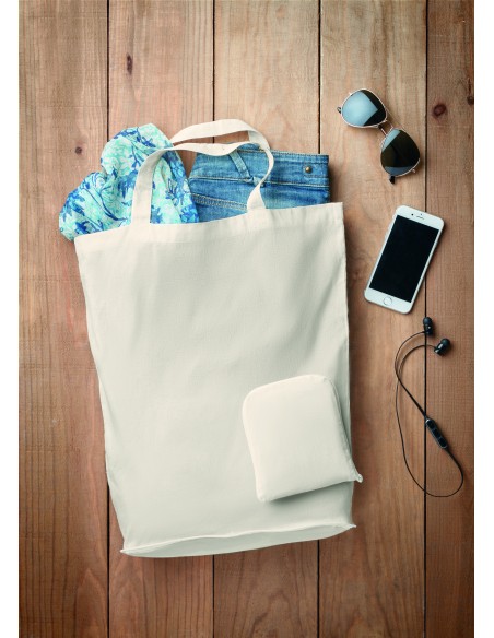 Shopper richiudibile in cotone
