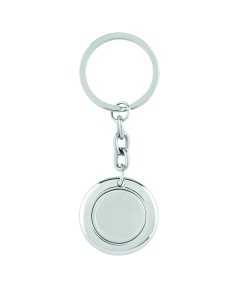 Portachiavi tondo con moneta