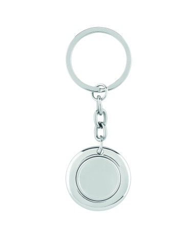 Portachiavi tondo con moneta
