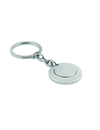 Portachiavi tondo con moneta