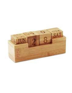 Calendario in bamboo