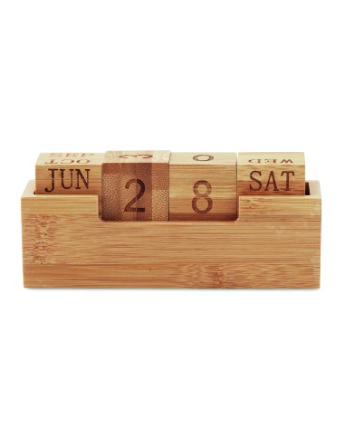 Calendario in bamboo