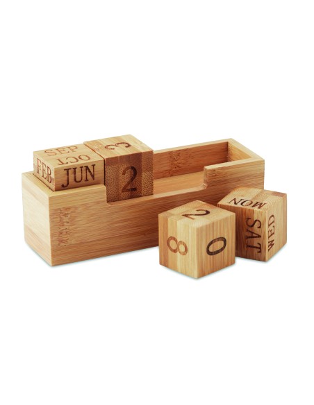 Calendario in bamboo