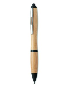 Penna a sfera in ABS e bamboo