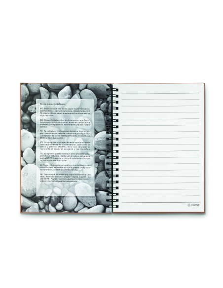 Taccuino in carta minerale