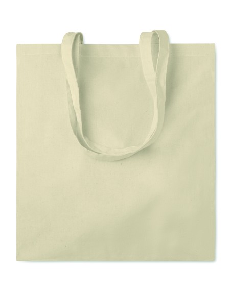 Shopper in cotone c/soffietto