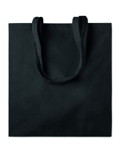 Shopper in cotone c/soffietto